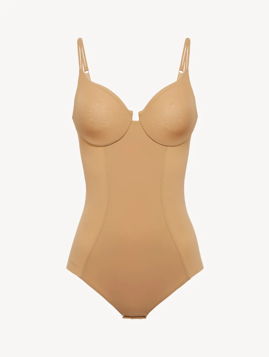 La Perla Body Con Aros Color Carne