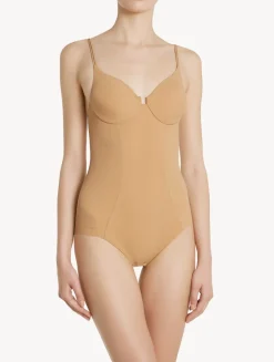 La Perla Body Con Aros Color Carne
