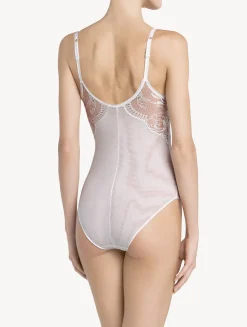 La Perla Body De Encaje Blanco