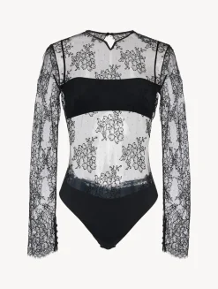 La Perla Body De Encaje De Color
