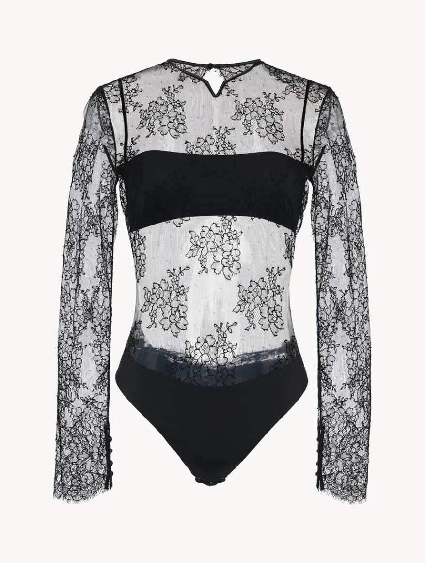 La Perla Body De Encaje De Color