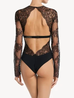 La Perla Body De Encaje De Color