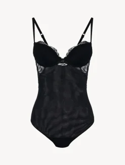 La Perla Body De Encaje Negro