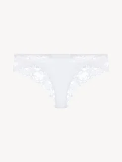 La Perla Braguita Brasileña De Algodón Blanco