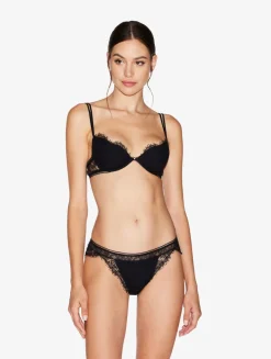 La Perla Braguita Con Encaje De Color Ónix