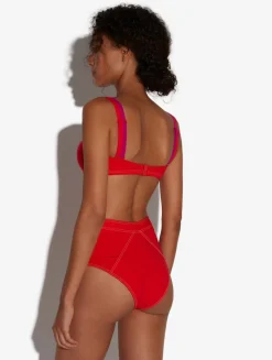 La Perla Braguita De Bikini De Cintura Alta De Color