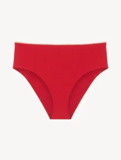 La Perla Braguita De Bikini De Cintura Alta Con Monograma