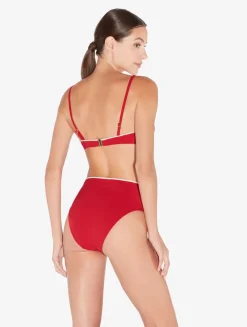 La Perla Braguita De Bikini De Cintura Alta Con Monograma