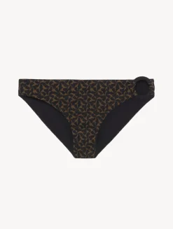 La Perla Braguita De Bikini De Color Verde Oscuro Y Negro