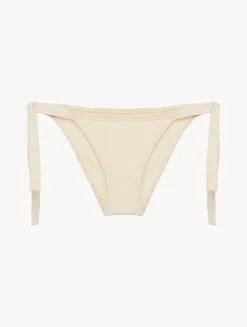 La Perla Braguita De Bikini De Corte Bajo De Color Champán Con Cuentas