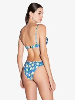 La Perla Braguita De Bikini Estampada Con Fruncido De Color