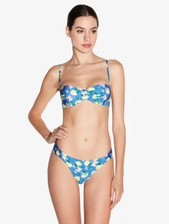 La Perla Braguita De Bikini Estampada Con Fruncido De Color