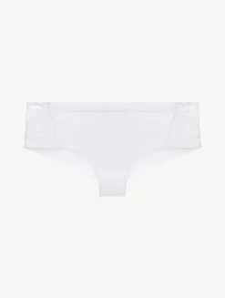 La Perla Braguita Hipster De Algodón Blanca