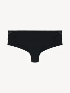 La Perla Braguita Hipster De Algodón Negra