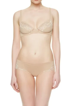 La Perla Braguita Talle Medio De Algodón Natural