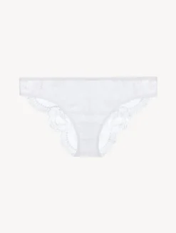 La Perla Braguita Talle Medio De Encaje Blanco