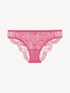 La Perla Braguita Talle Medio De Encaje Wild Orchid