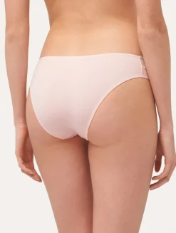 La Perla Braguita Talle Medio De Encaje En Rosa Y Crema