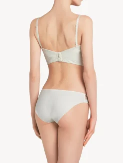 La Perla Braguita Talle Medio De Lycra® Color Blanco