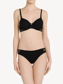 La Perla Braguita Talle Medio De Lycra® Color Negro