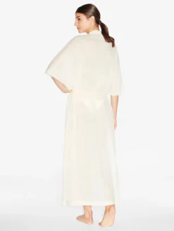 La Perla Caftán De Color Champán Con Cuentas