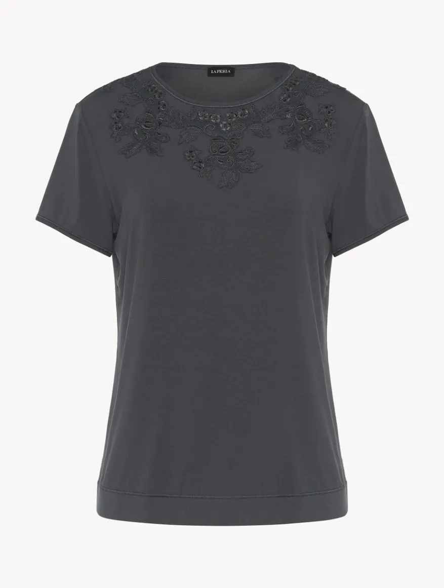 La Perla Camiseta En Antracita