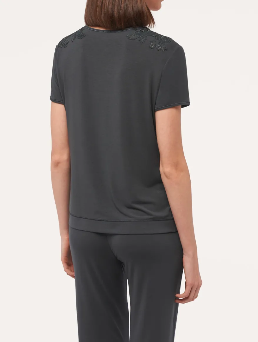 La Perla Camiseta En Antracita