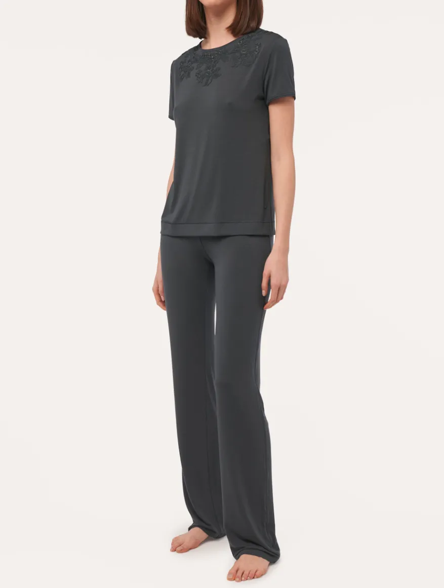La Perla Camiseta En Antracita