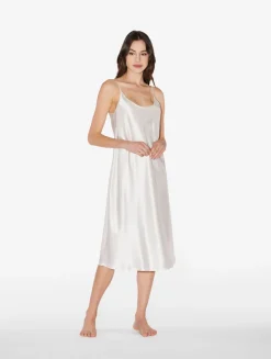 La Perla Camisón De Seda Blanco