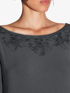La Perla Camisón En Antracita