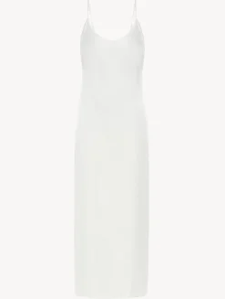 La Perla Camisón Largo De Seda Blanca