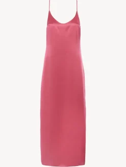 La Perla Camisón Largo De Seda Orquídea Salvaje