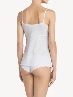 La Perla Camisola De Algodón Blanca