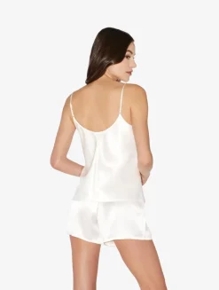 La Perla Camisola De Seda Blanca