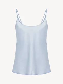 La Perla Camisola De Seda Celeste