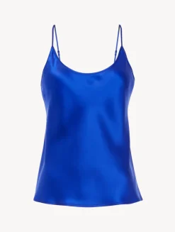 La Perla Camisola De Seda En Color Eléctrico