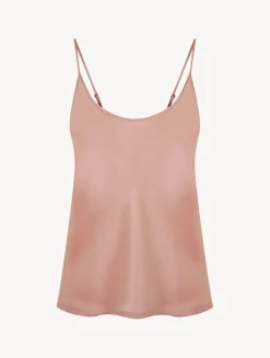 La Perla Camisola De Seda Rosa Empolvado