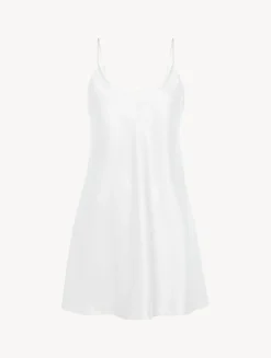 La Perla Combinación Corta De Seda Blanco