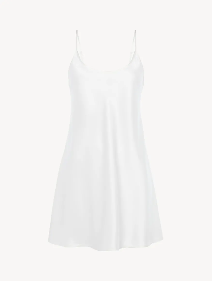 La Perla Combinación Corta De Seda Blanco
