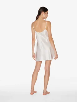 La Perla Combinación Corta De Seda Blanco
