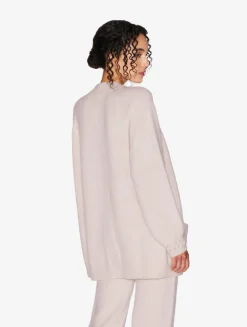 La Perla Cárdigan De Mezcla Alpaca De Color Rosa Pastel
