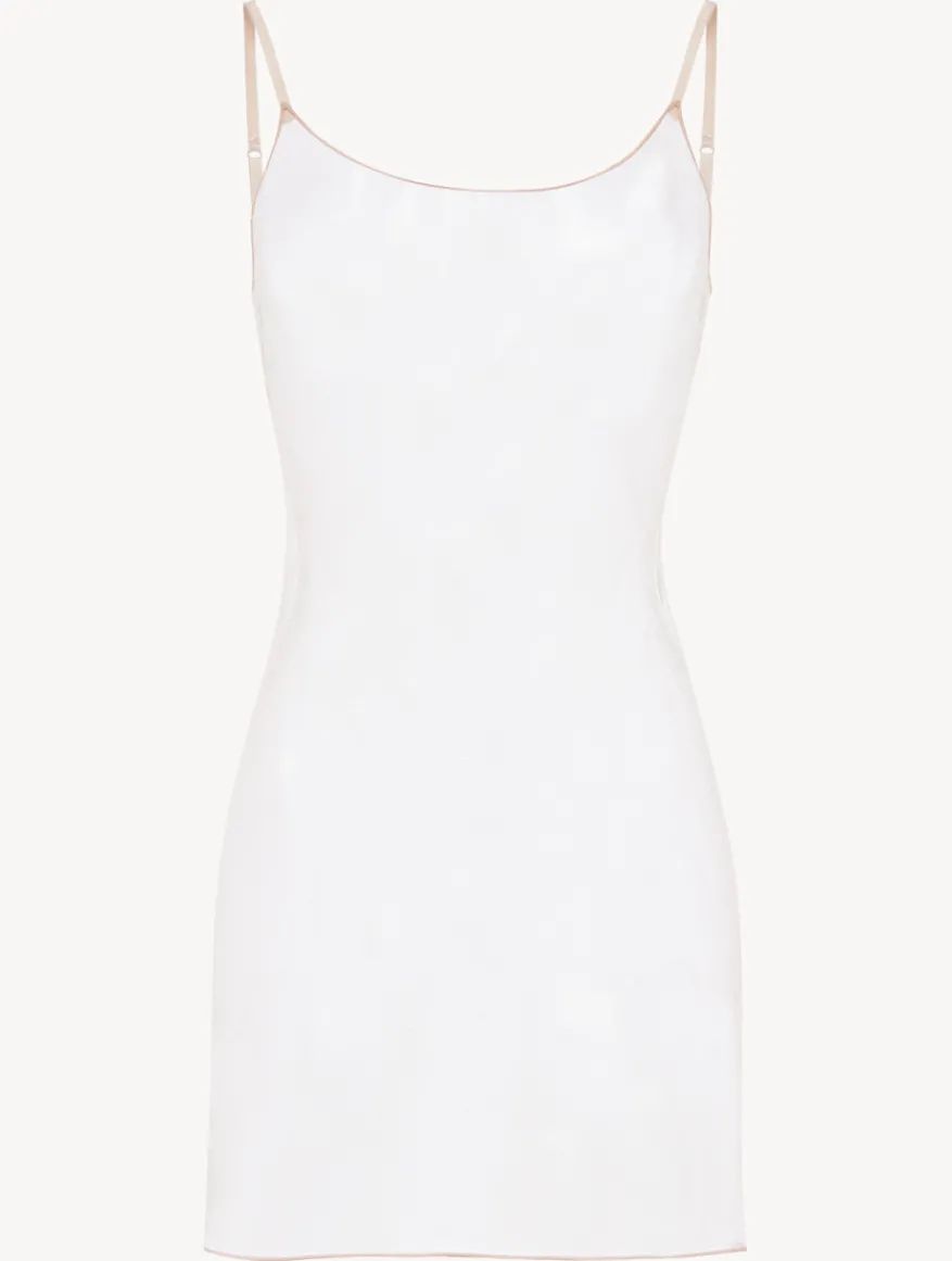 La Perla Enagua Corta De Tul Elástico Rosa Beige Transparente (edición Limitada)