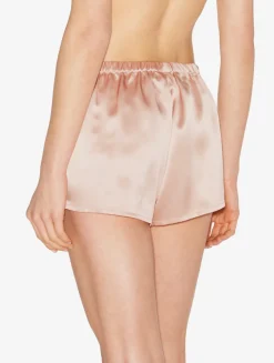 La Perla Pantalón Corto De Pijama De Seda Rosa Empolvado