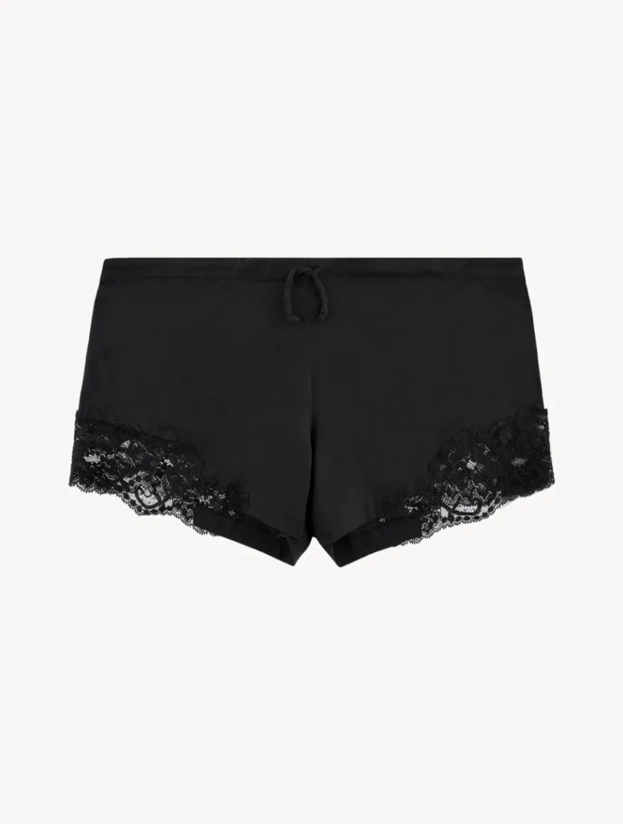 La Perla Pantalones Cortos De Algodón Negro