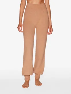 La Perla Pantalones De Mezcla Alpaca De Color Camello