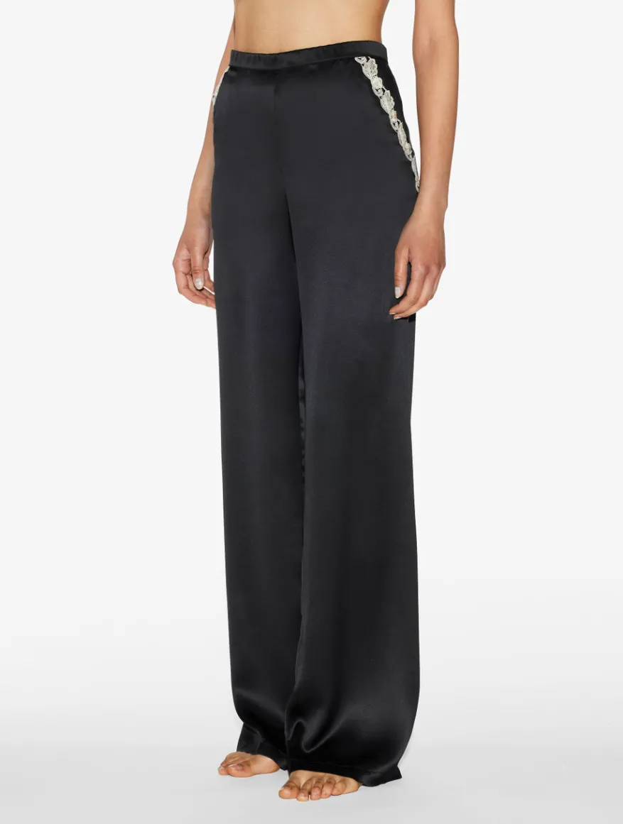 La Perla Pijama Con Frastaglio De Seda