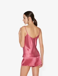 La Perla Silk Camisole In Wild Orchid