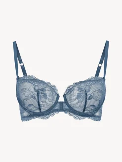 La Perla Sujetador Balconet De Encaje Azul Oscuro