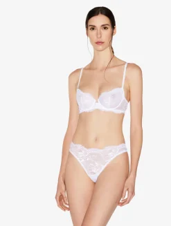 La Perla Sujetador Balconet De Encaje Blanco