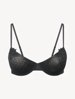 La Perla Sujetador Balconet Negro De Tul Elástico